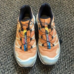 Salomon orange shoes